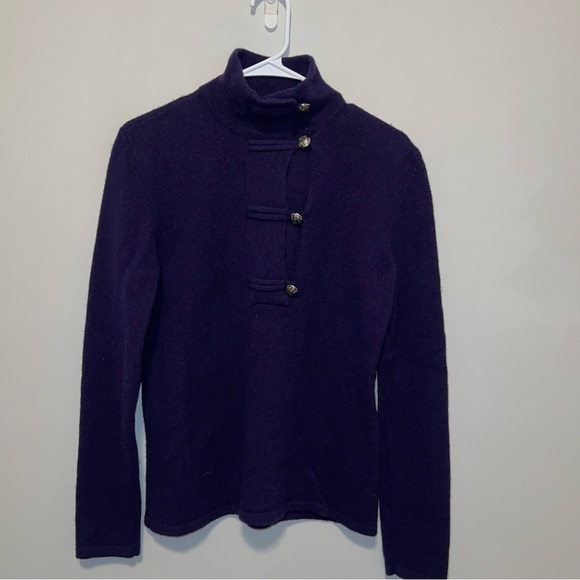 Ralph Lauren  100% Wool Woman Sweater Size L - Picture 5 of 5